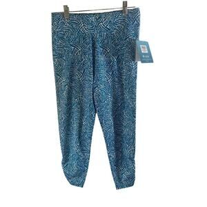 COOLIBAR Women’s Matiz Ruched Capri Leggings / Size: Medium